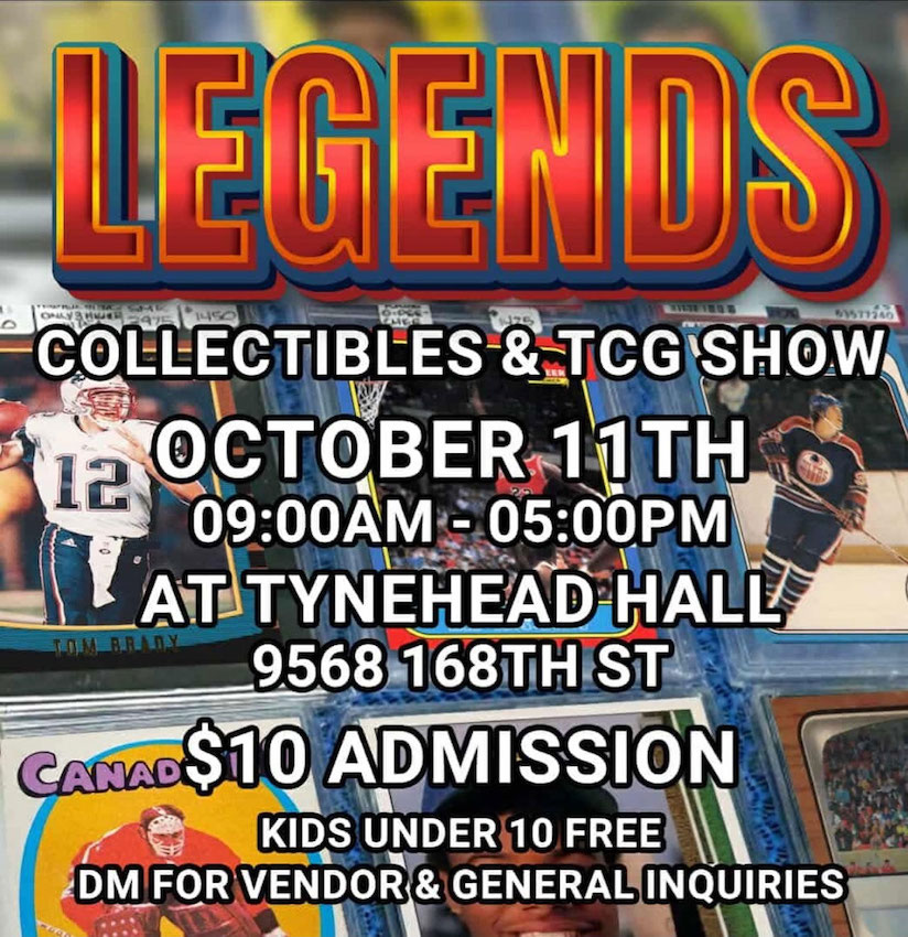 Legends Collectibles & TCG Show - 10/11/2025